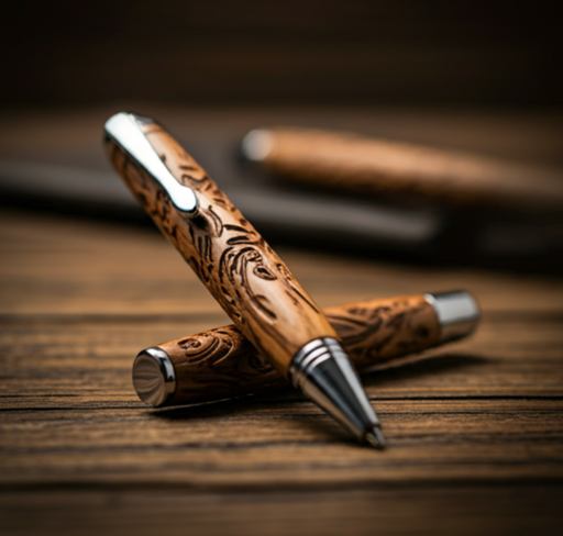Custom Wood Ballpoint Pen