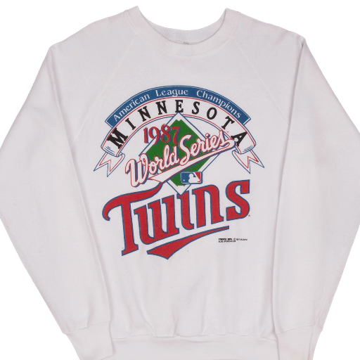 Vintage Minnesota Twins 1987 World Series Sweatshirt